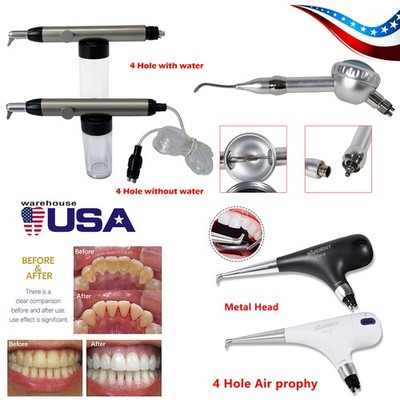 Dental Air Polisher Flow Polishing Handpiece Hygiene Prophy Jet 4Holes 7Types