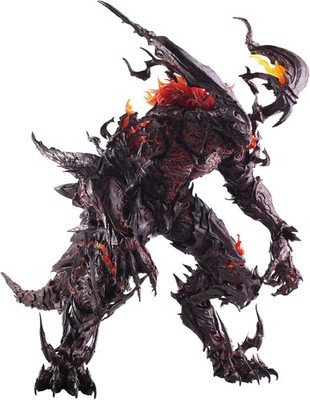 FINAL FANTASY XVI FF16 BRING ARTS Eikon of Fire IFRIT Action Figure Square Enix