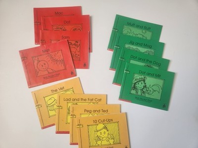 Complete Set of Bob Books A Set 1, Set of 12 Books, Laminated Covers