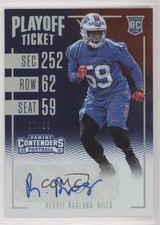 2016 Panini Contenders Playoff Ticket 77/99 Reggie Ragland #178 Auto v7j