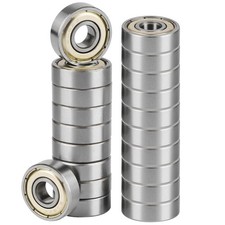 20pcs 608ZZ Bearings Set Deep Groove Ball Bearings for Skateboards Rollers