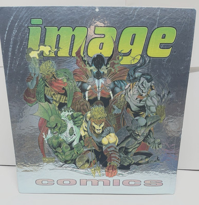 RARE IMAGE COMICS 90s 2-SIDED HANGING STORE DISPLAY SPAWN DRAGON YOUNGBLOOD