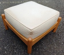 Ercol 1154 Renaissance Footstool - Blonde/Light finish to frame
