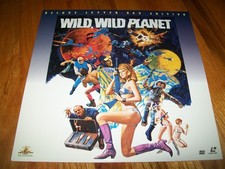 WILD, WILD PLANET Laserdisc LD WIDESCREEN FORMAT ULTRA RARE GREAT FILM