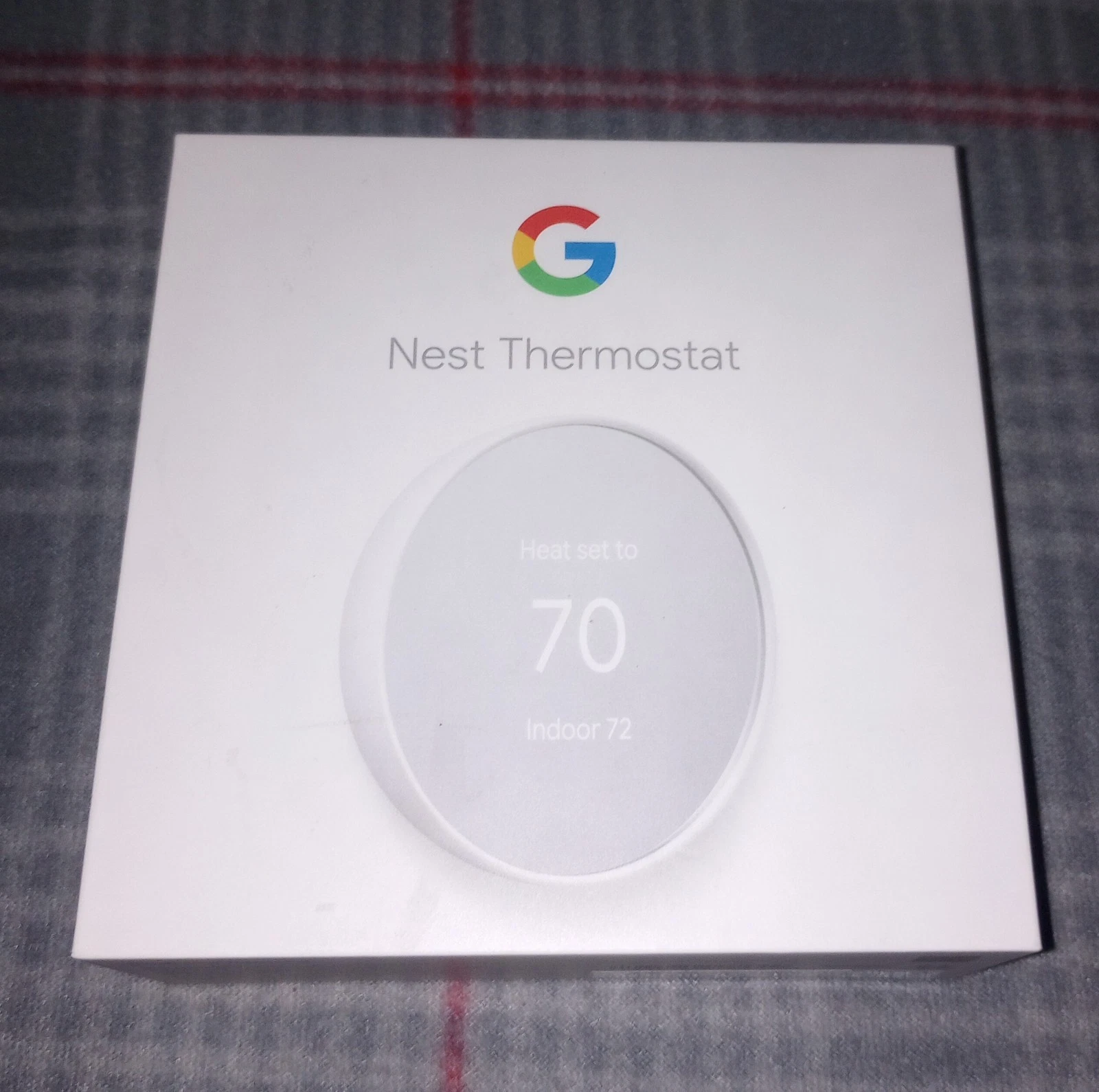 Google Nest Smart Thermostat - Snow G4CVZ. See Description. Free Shipping.