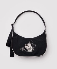 BAGGU Mickey Mouse Medium Nylon Crescent Bag ...