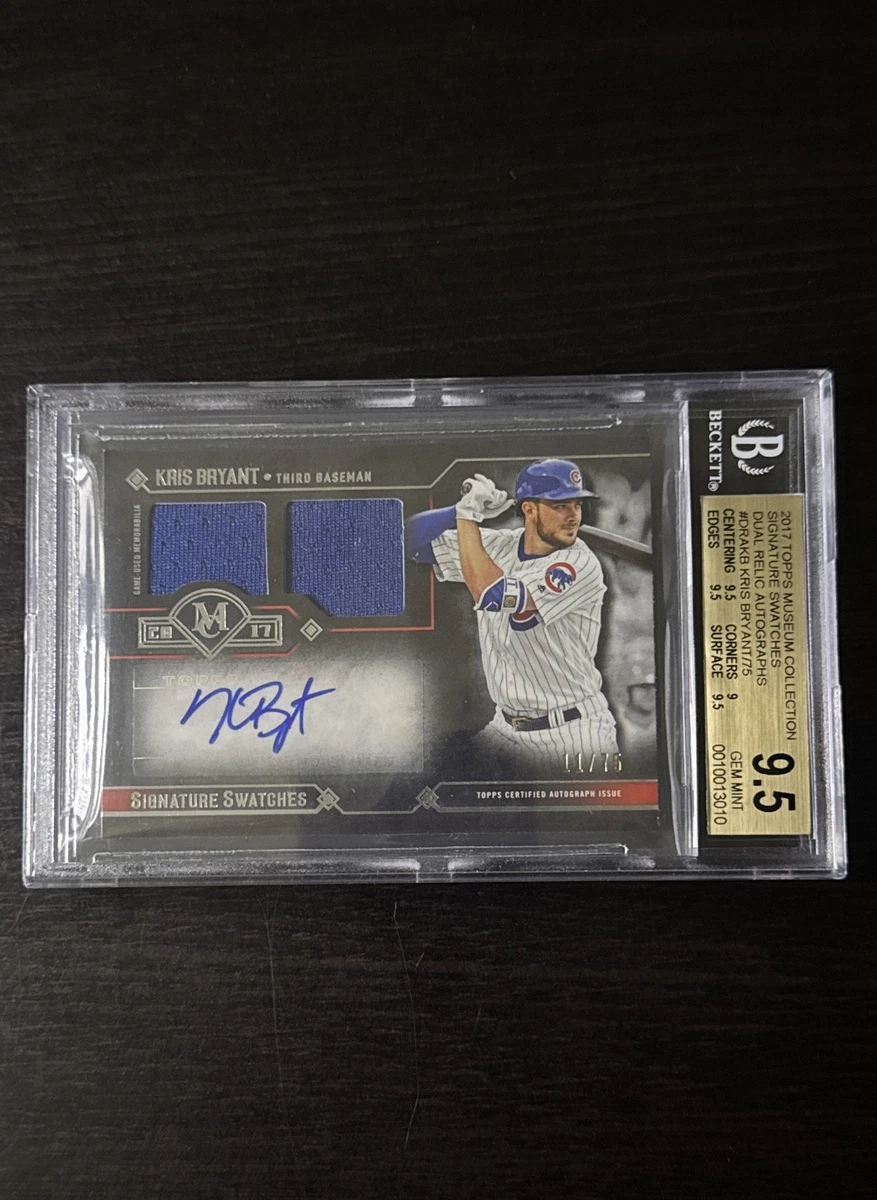 25+ Kris Bryant Autographed Baseball Sports Trading Cards