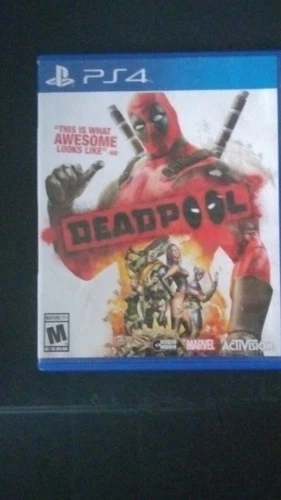 Activision Deadpool Sony PlayStation 4 Game Manual Included Case & Disc
