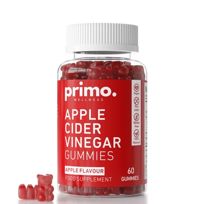 Primo Wellness - Apple Cider Vinegar Gummies | Detox, Weight Management & Energy