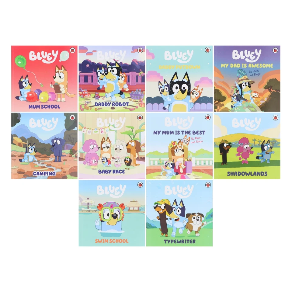 Bluey Gotta Be Done! 10 Picture Books Collection Box Set - Ages 3-7 - Paperback Foto 2 de 4