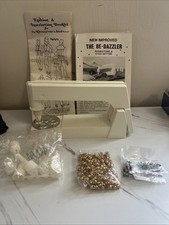 Vintage The Rhinestone  Stud Setter by Ronco 1974 USA Bedazzle Fun Kit
