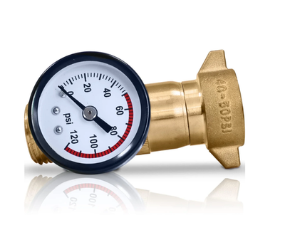 #ad RV Water Pressure Regulator 40 50 PSI Water Pressure Regulato with Easy Read $16.14