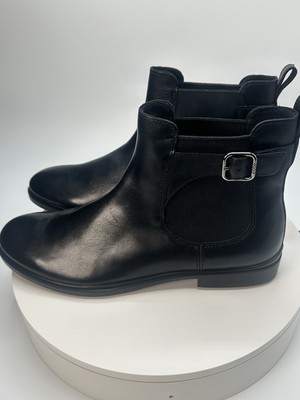 Ecco Men Ankle Chukka Boots Melbourne Size US 10 EUR 44 Black Leather Ecco | Shoes | Ecco Gore Tex Black Leather Chukka Ankle  main image 2