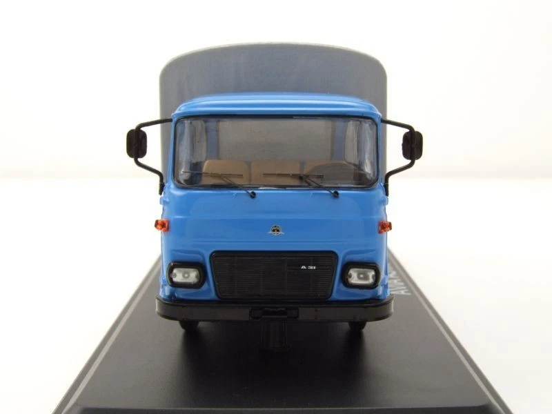 PREMIUM CLASSIXXS, AVIA A31N PP-LKW Autocarro telonato blu, 1/43,  PRX47137 - Immagine 3 di 4