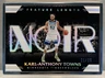 2019-20 Panini Noir Feature Length Silver /25 Karl-Anthony Towns Timberwolves!