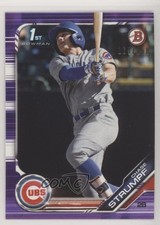 2019 Bowman Draft Purple 165/250 Chase Strumpf #BD-178 s3g
