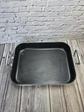 Roshco Professional Large Nonstick Roaster Roasting Pan 12x15.5 HEAVY