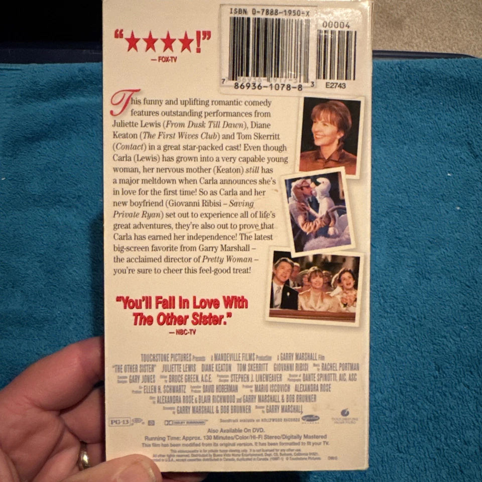 Touchstone Home Video | The Other Sister VHS Foto 2 de 3