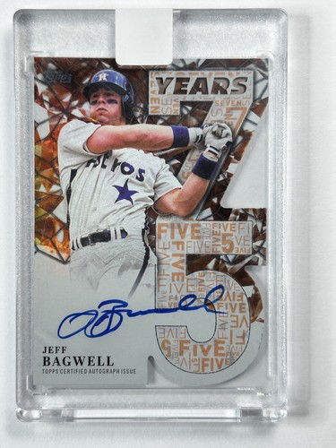 2026 Topps Series 1 Jeff Bagwell Orange (RAW)