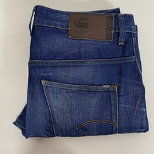 G-STAR RAW Mens Blue Arc 3D Tapered Button Up Jeans Size 29 Very Good JM163 Mark