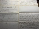 1867 Hartford, Connecticut Court Document CRIME of FORNICATION with Single Woman