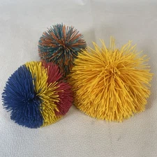 Vintage 80s Koosh/OddzOn Lot Multicolor Toys LOT Of 3