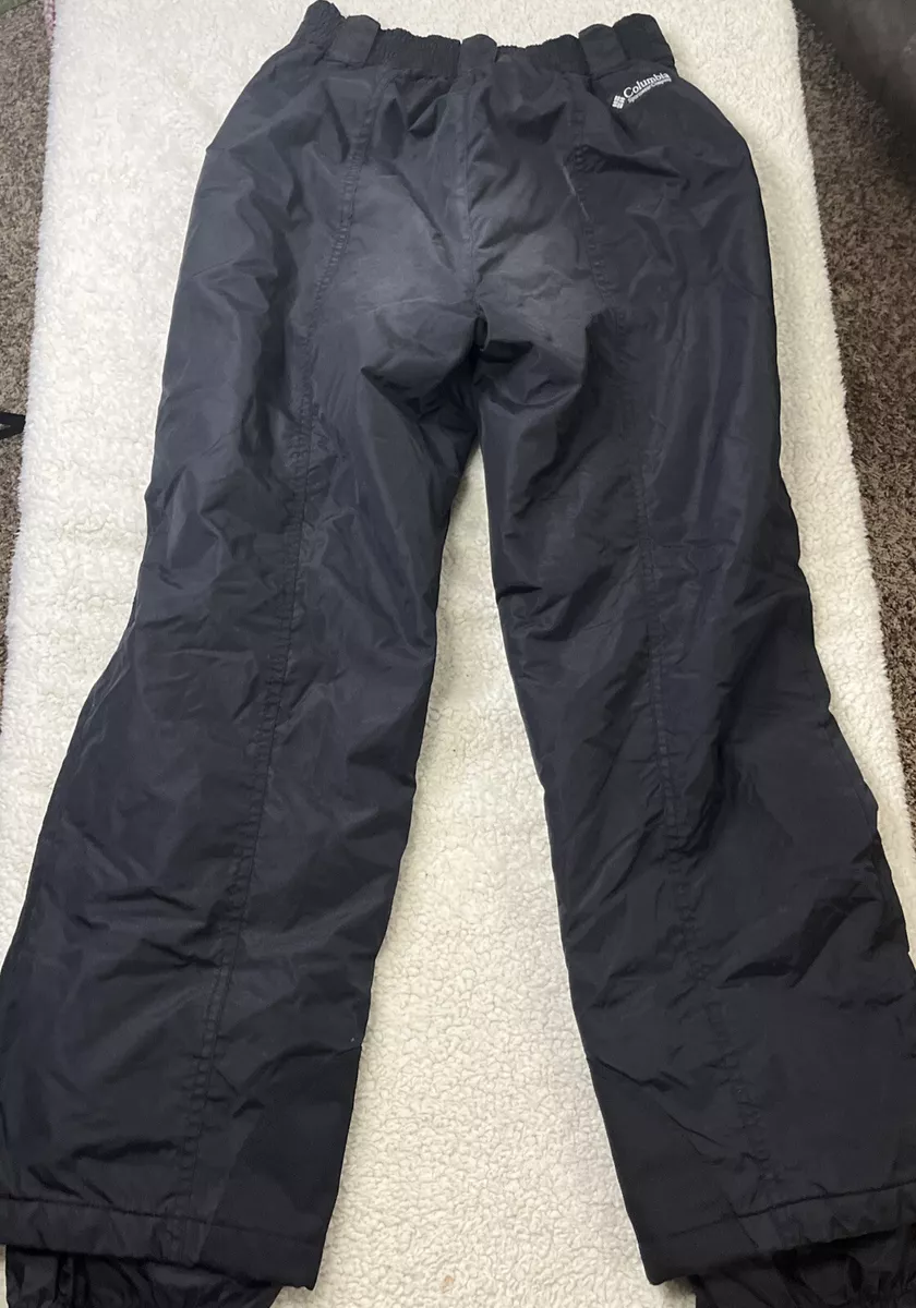 Vintage Columbia 90s 00s Womens Snow Ski Pants Sz M Black Insulated