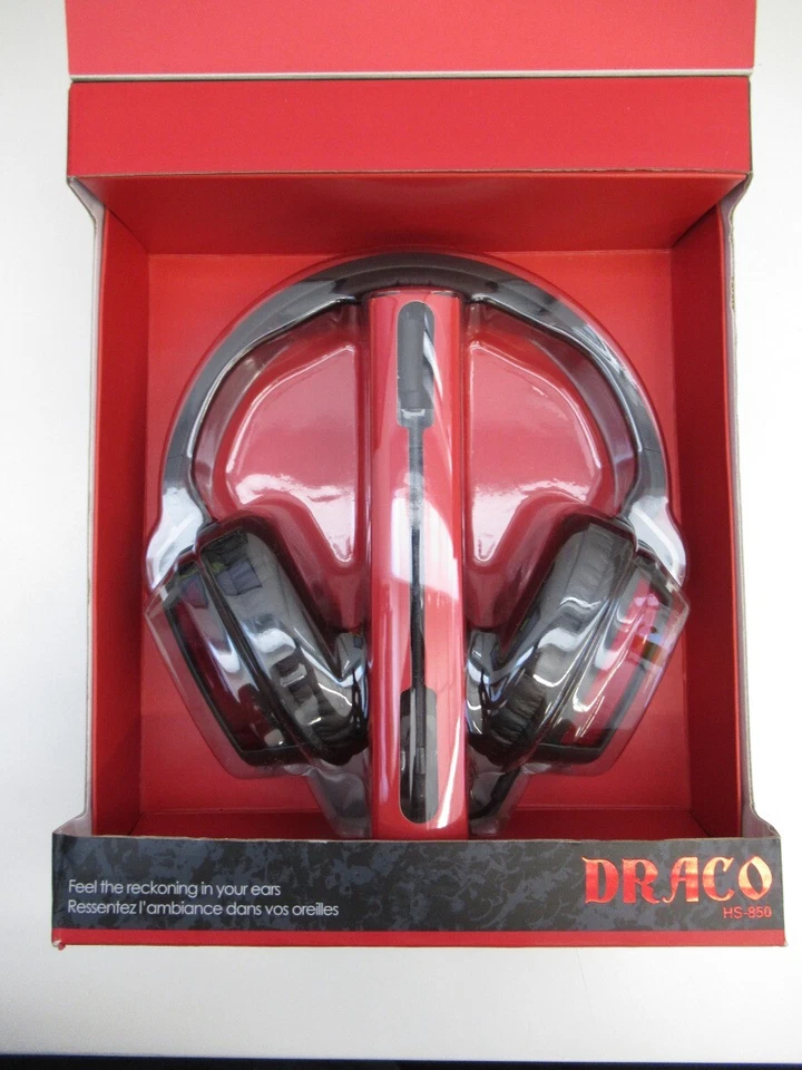 Creative DRACO HS-850 Affordable & Comfortable Gaming Headset NEW Sealed - Image 3 of 4
