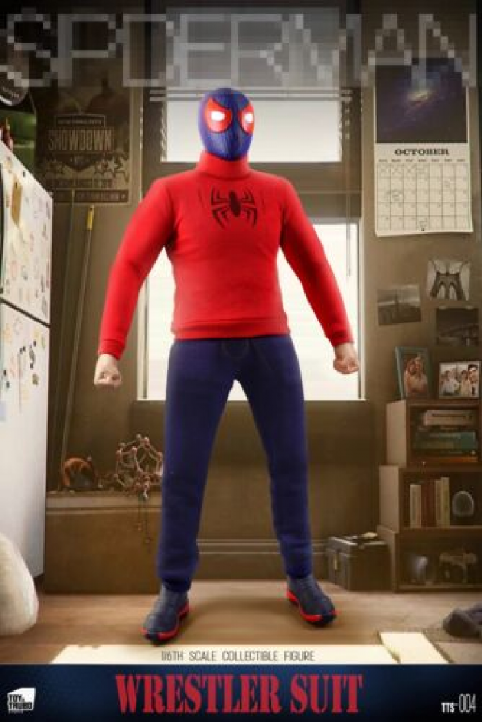 ToyzTruboStudio tts-004 1/6th Wrestler Suit Game Spider-man 12
