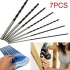 7pcs Long Wood Drill Bits 4mm 5mm 6mm 7mm 8mm 10mm 12mm x 300mm Brad Point UK