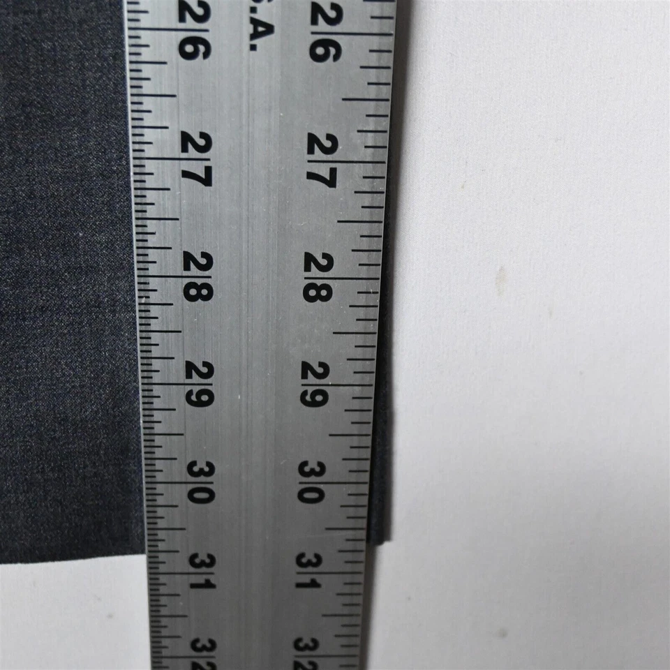 Pantalones de vestir Enro 36x32 gris pierna recta 100 % lana para hombre Foto 4 de 4