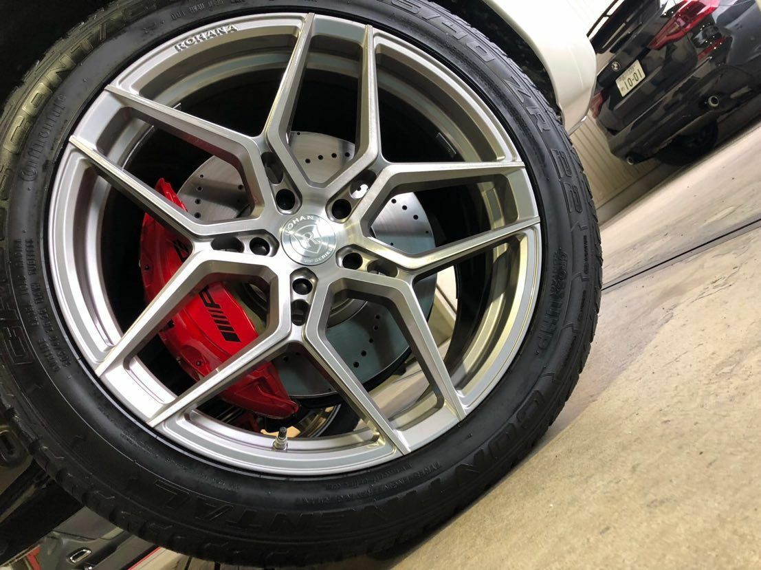 20” ROHANA RFX11 TITANIUM WHEELS FOR LAMBORGHINI HURACAN GALLARDO 20X9 & 11