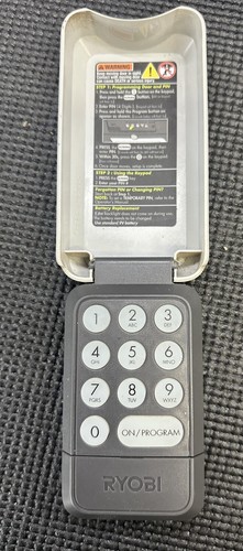 Genuine RYOBI Garage Door Opener GDA300 Outdoor Wireless Keypad