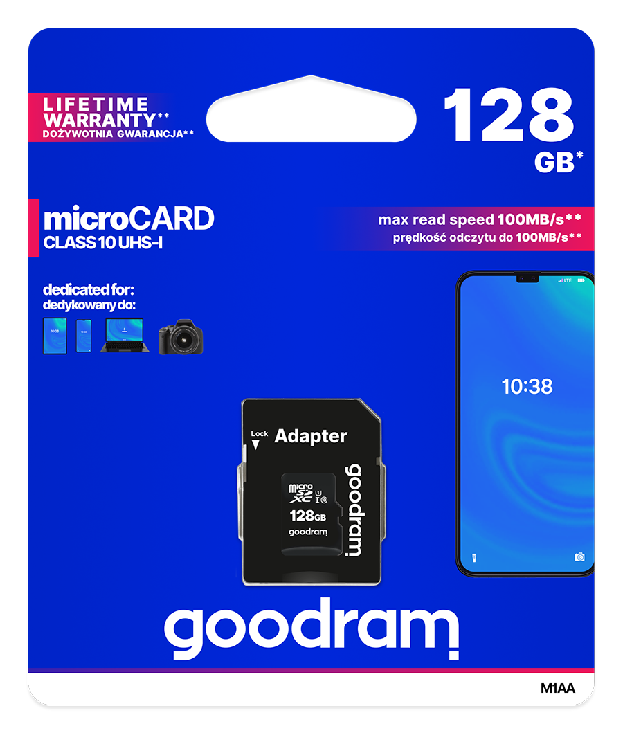 UHS-I Class 10 Micro SD Karte 32GB-512GB Class 10 - Speicherkarte Für Kamera, Handy & Drohne OkayMobile MicroSD