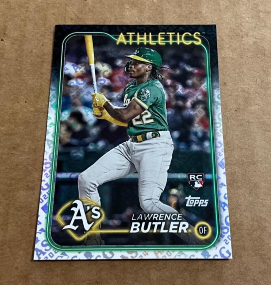 2024 Topps ASG All Star Game Foil # 676 Lawrence Butler Rookie Oakland Athletics
