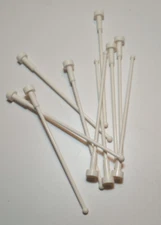 Bulk Lot of 10 White Antenna Whip 8H #2569 Rare — Custom & Compatible