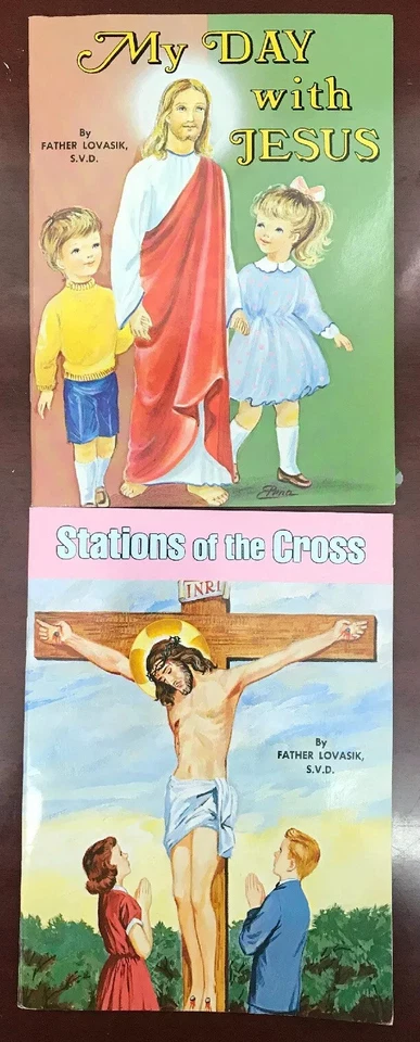 Vintage St. Joseph Picture Books Series Paperback Mary Jesus God VG PB Lot of 10 - Image 4 of 4