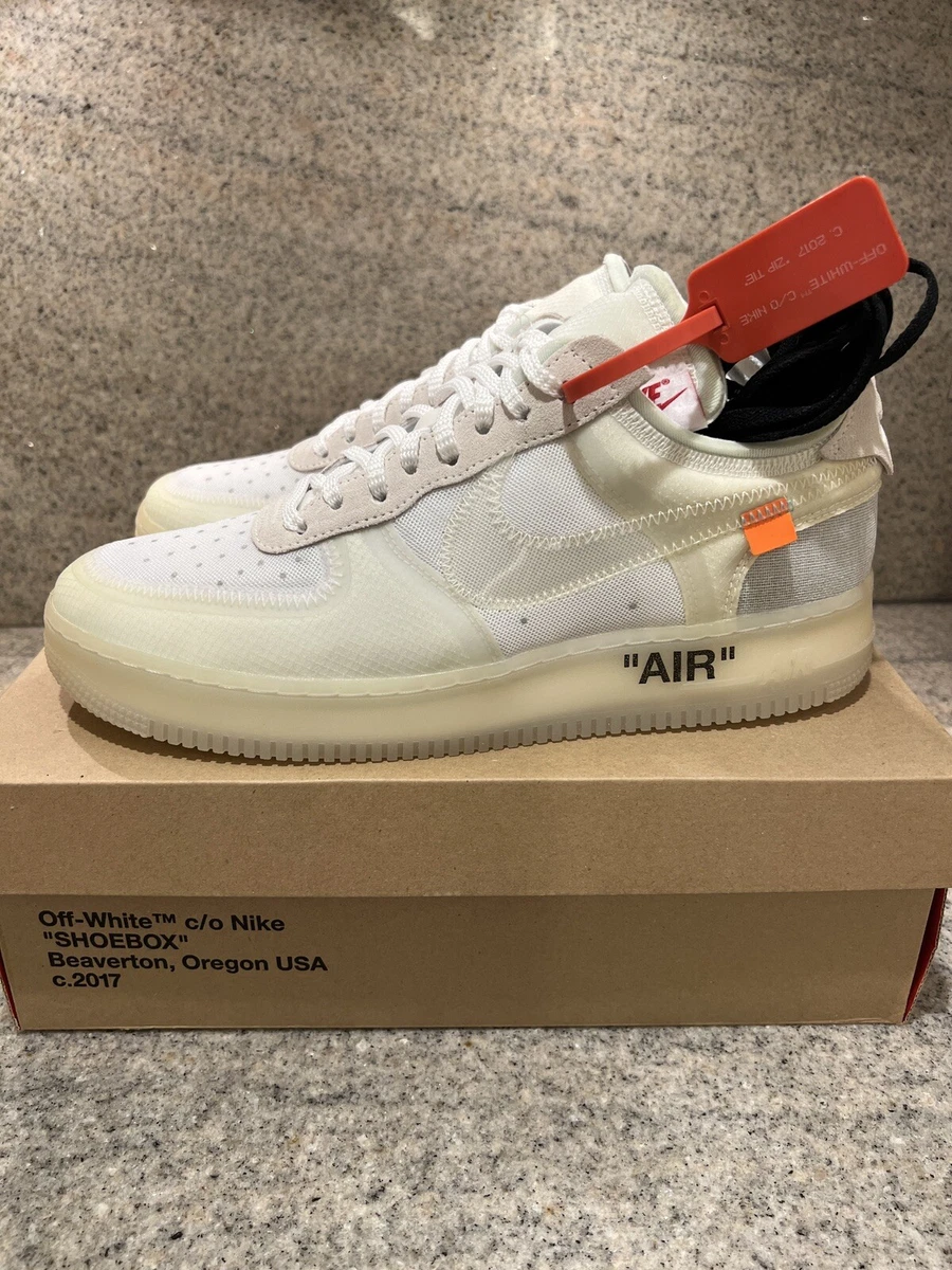 Size 11 - Nike Air Force 1 Low x OFF-WHITE The Ten 2017 BRAND NEW