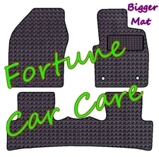 FOR TOYOTA CHR 2016-2024 C-HR ( TAXI VERSION) TAILORED RUBBER MATS IN 3,5MM THIC