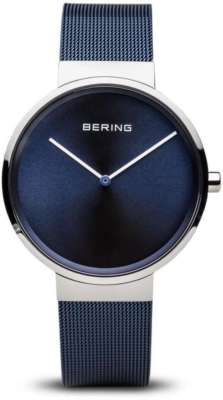 Bering Time Watch - Classic - Unisex Polished Silver-Tone 14539