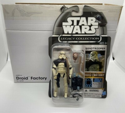 Star Wars Legacy Collection Droid Factory Set Build TC-70 FA-4 Sun