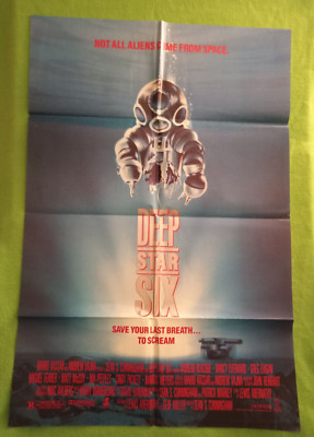 ''Deep Star Six'' Original Movie Poster One Sheet 1989 (39.5x27)
