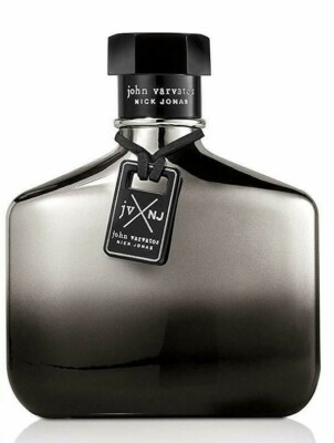 JOHN VARVATOS NICK JONAS JVxNJ SILVER EDT SPRAY FOR MEN 2.5 Oz