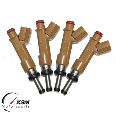 4 Kraftstoff Injektoren Fit Denso 23250-0T020 für 2009-2019 Toyota Pontiac Scion