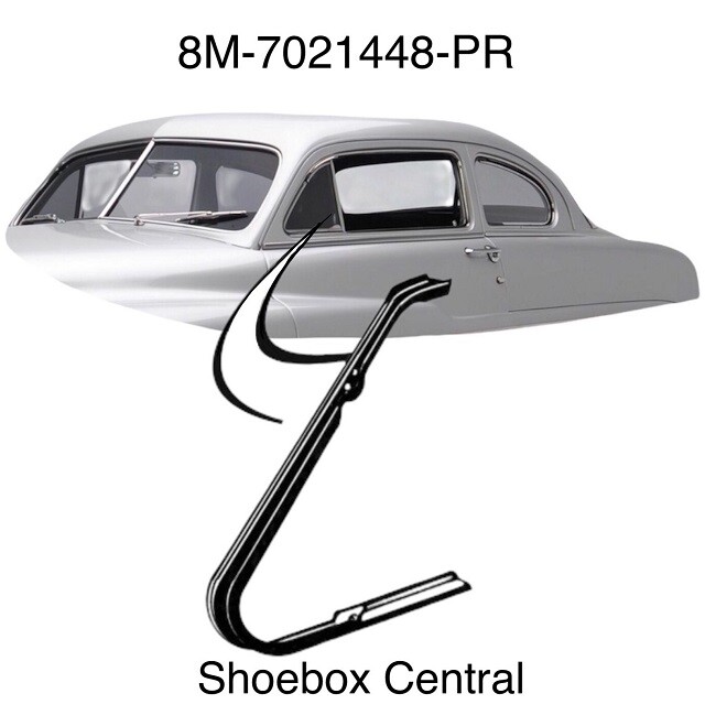 1950 1951 Mercury Sedan Coupe Front Vent Window Seals | eBay