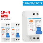 1P+N Pole 10-32A Residual Current Circuit Breaker Type C RCD RCBO MCB DZ267LE-32
