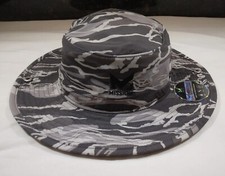 Mission Cooling Bucket Hat- UPF 50, 3  Wide Brim - One Size - Silver Camo   NWT