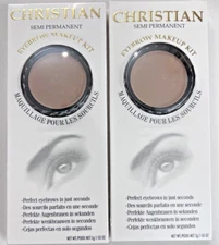 Christian Semi-Permanent Eyebrow  Makeup Kit, #2 SETS, TAUPE