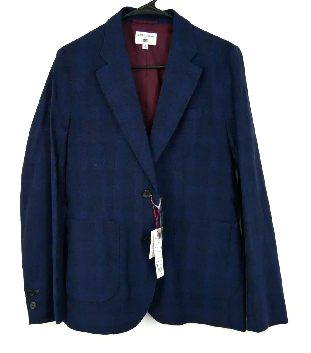 Uniqlo linen sale jacket