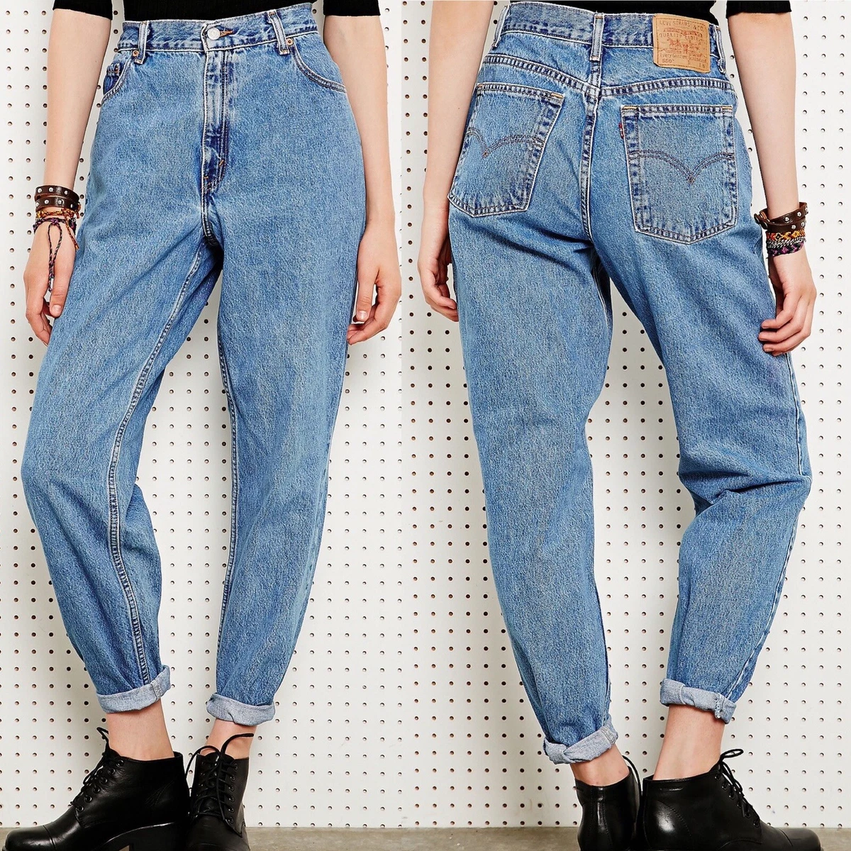 Levi's 550 tapered sales women's jeans